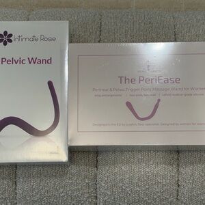 2 sealed, new pelvic wands for perineal massage, pregnancy
